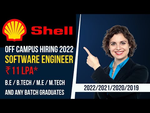 Shell Off Campus Hiring 2022 | Software Engineer | B.E / B.Tech / M.E / M.Tech | Apply Now