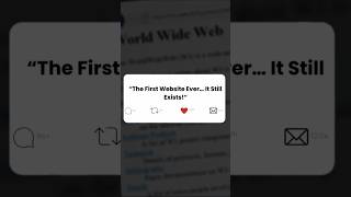 I Found The VERY FIRST Website Ever Launched