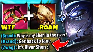 My team flamed me for playing River Shen... but then I carried them all