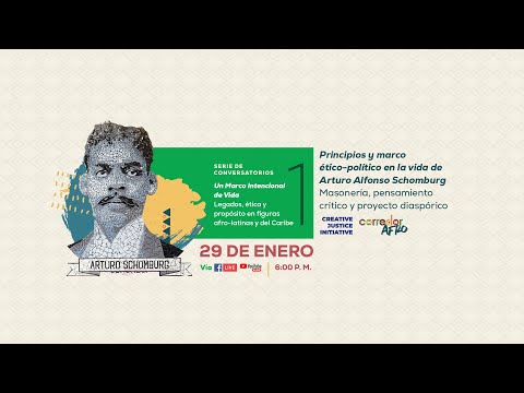 Arturo Alfonso Schomburg | Principios y marco ético-político