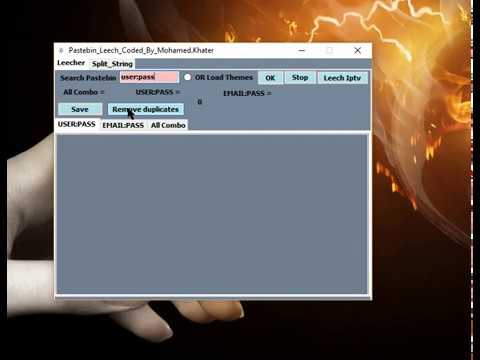 Pastebin Leech Coded By Mohamed Khater [new Link]