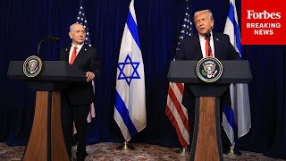 ICYMI: Trump And Netanyahu Hold Press Briefing At Mar-A-Lago