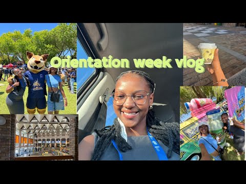 Uni diaries Eps.1 :Orientation week/ UWC first year student !
