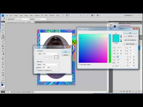 TUT: Photoshop - Frame a picture