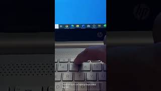 How to turn on hp laptop keyboard lights? #shorts