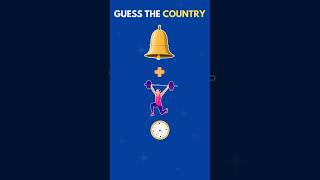 Guess The Country #funquiz #quiz #puzzlegame #shorts  #emojichallenge #funandgames