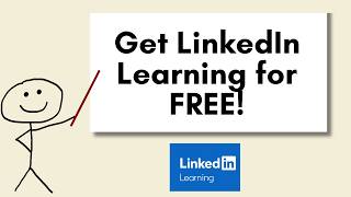 Get LinkedIn Learning for Free! (100% legal)