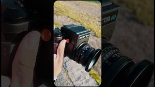 Trying out Exakta 66 in Yellowstone #cinematic #photography #exakta