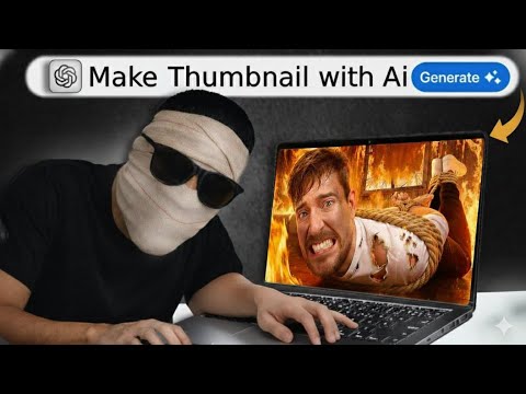Make VIRAL YouTube Thumbnails with AI 🤯 No Skill (2026)
