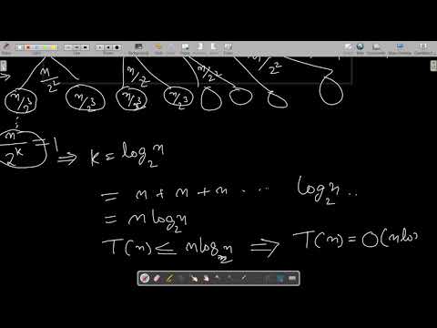 Solving Recurrence Relations (Recursive Tree Method)