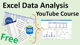 Free Excel Data Analysis Basics Course at YouTube (E-DAB)