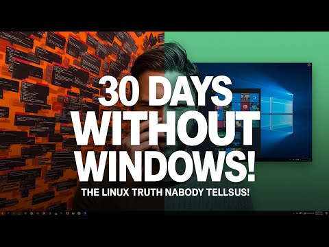 30 Days Without Windows: The Shocking Linux Experience Nobody Tells You About