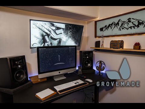 New Home Office Desk Setup + Grovemade Unboxing