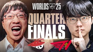 AL vs T1 QUARTER FINALS | IWD 2025 WORLDS