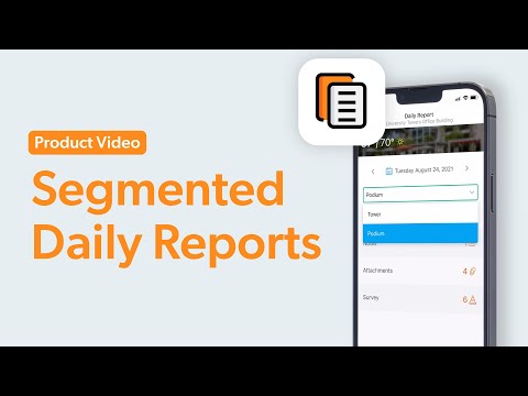 Raken Segmented Daily Reports