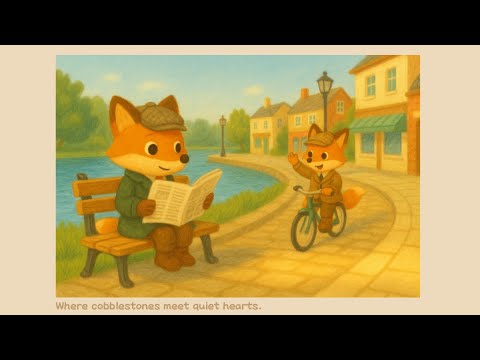 Foxes on a Lakeside Street 🦊Chill R&B Music for Study & Work | 湖畔街道的小狐狸 • 適合學習與工作的輕鬆 R&B 音樂