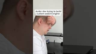 Junior vs Senior Engineer #developer #coding #programminghumor #funny #elasticsearch #algolia