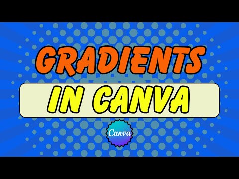 Elevate Your Canva Designs With Color Gradients!