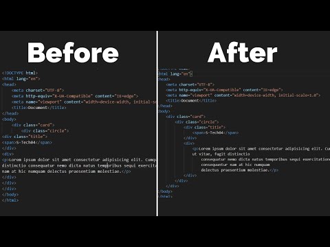 How To Format HTML In VS Code Editor