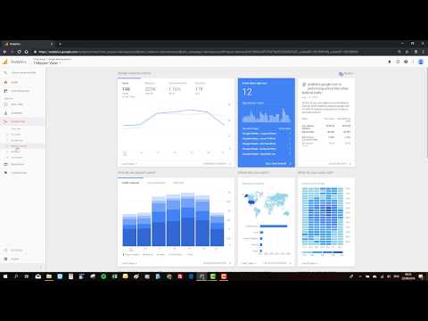 How to use  Google Analytics Acquisition Report 1080 HD