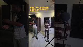 How to Record Afrobeat vocals - home studio tips and tricks PART 2