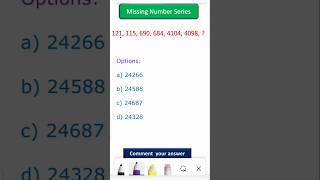 Number Series Trick | Missing Number Series #quanttricks #numberseries #missingnumber