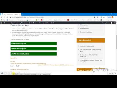KB4471332 Windows 10 update 1809