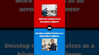 I wanna be a Engineer... 'WYR' Career Version #wouldyourather #viralshorts