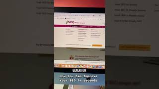 Improve your SEO #seo #seotips #seotips2022 #seotools #seohacks #shorts