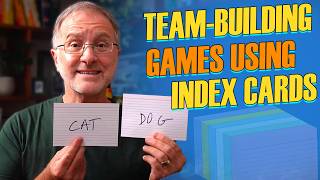 Brilliant TEAM-BUILDING GAMES using Index Cards | playmeo