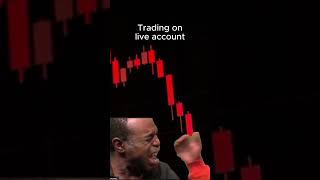 Demo vs Actual Trading #tradingeducation