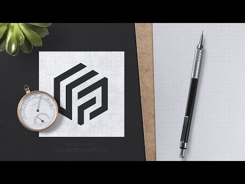 How to Design a Logo Using Grid | Adobe Illustrator Tutorial | #logo #design   @saykatitacademys