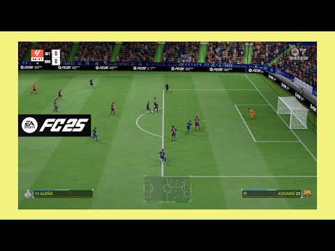 Getafe vs Barcelona | 0 - 1 | FC 25 | #fc25