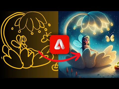 Adobe Firefly's GAME-CHANGING Structure Reference to Bring Your Sketch to Life for FREE