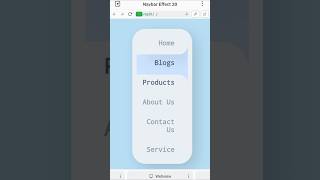 Navbar Effect 20 | Mini Program | Web Suite Mini Program | Web Development Mini Program