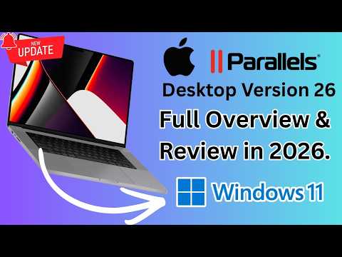 Install Windows 11 on MacOS in minutes! - Parallels Desktop 26