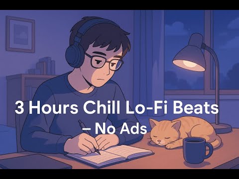 Lo-Fi Vibes for Study & Productivity | 4-Hour No-Ads Mix