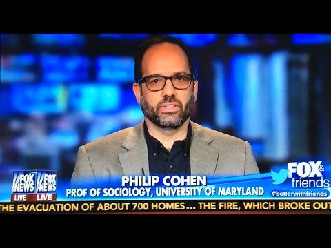Philip N. Cohen on Fox and Friends, 9/7/2014