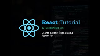 Events in React with example