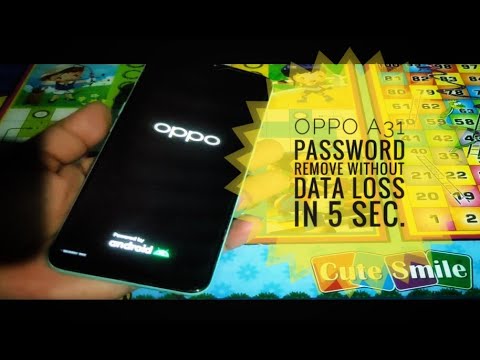 OPPO A31 PASSWORD REMOVE WITHOUT DATA LOSS IN 5 SEC. 2022