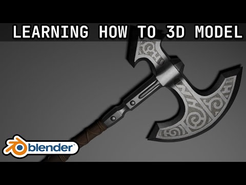 I don't know how to 3D model, so I practiced.