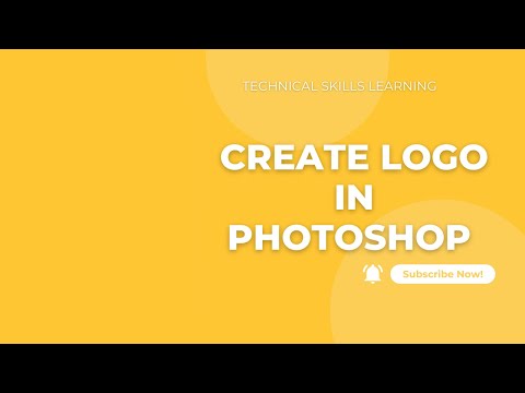 Create Logo in Photoshop 7.0|Technical Skills Learning