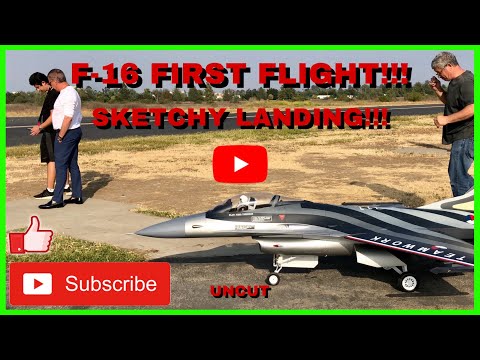 F-16 FIRST FLIGHT!!!