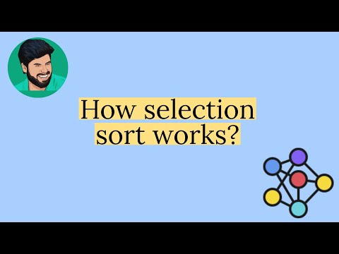 How Selection sort algorithm work? Learn with animated example
