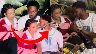 Sweet guluva and Ashley ogle Love bite talk in the House