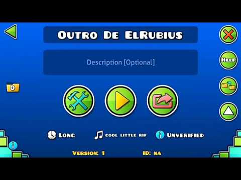 La Outro De ElRubiusOMG En Geometry Dash