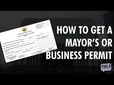 How to Get A Mayor's Permit