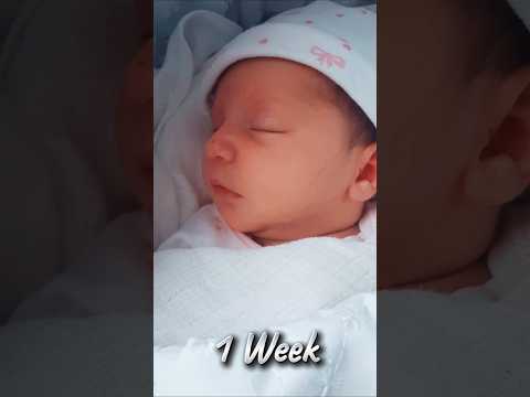 1 Week Baby Sleeping