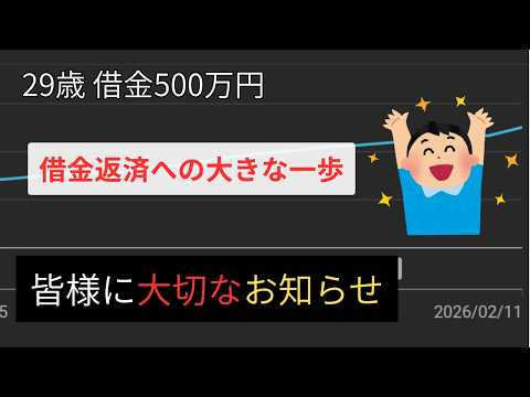 【借金500万円】皆様に大切なお知らせ