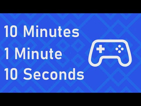 Making A Game: 10 Minutes, 1 Minute, 10 Seconds